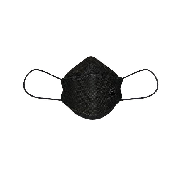 ماسک سه بعدی مشکی پنج لایه اکسیژن 25 عددی