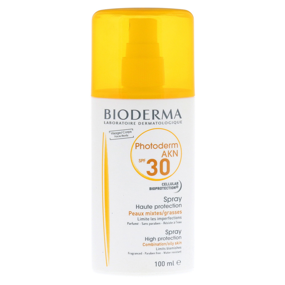 اسپری ضد آفتاب فتودرم آکنه بایودرما SPF30