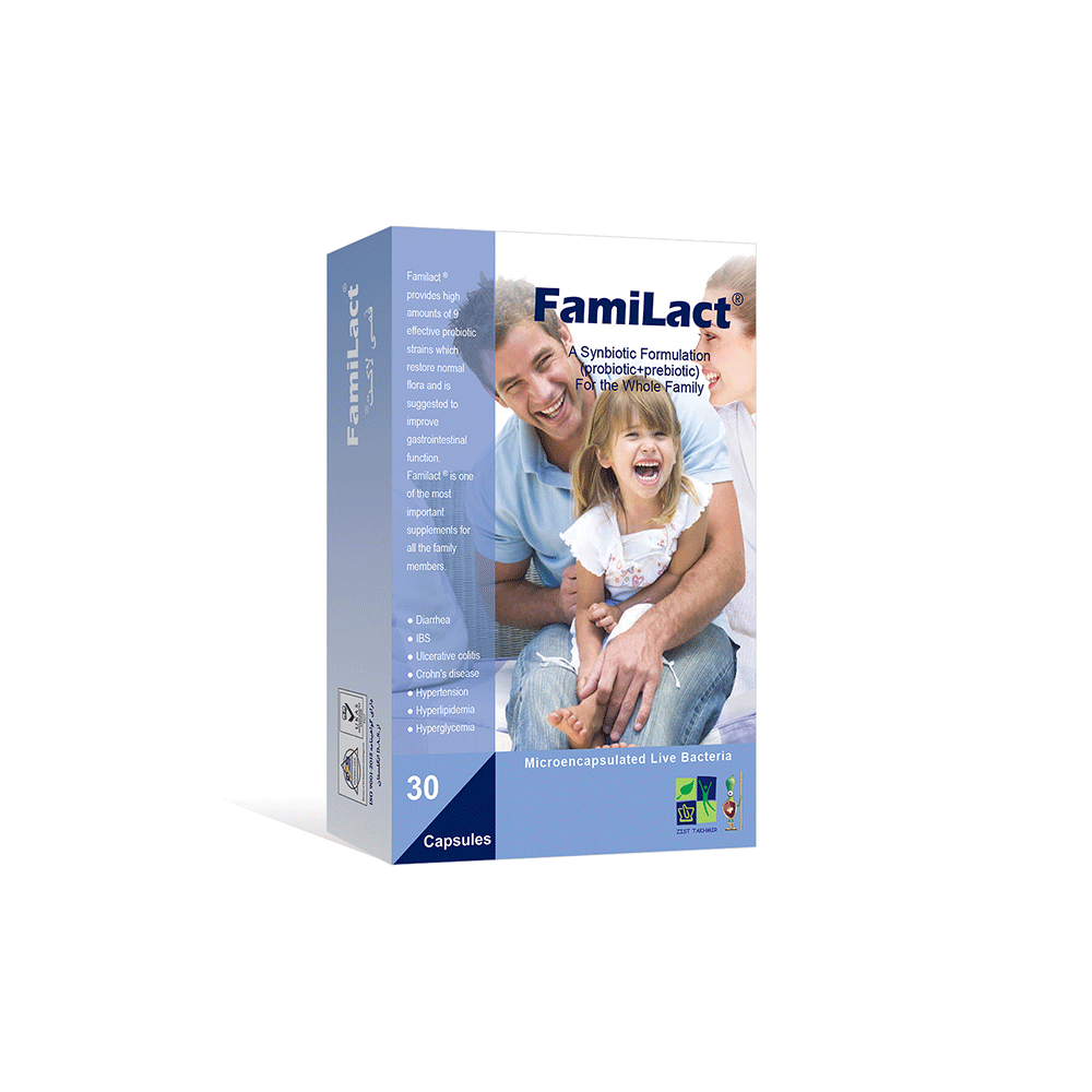 کپسول پروبیوتیک خانواده فمی لاکت زیست تخمیر 30 عددی