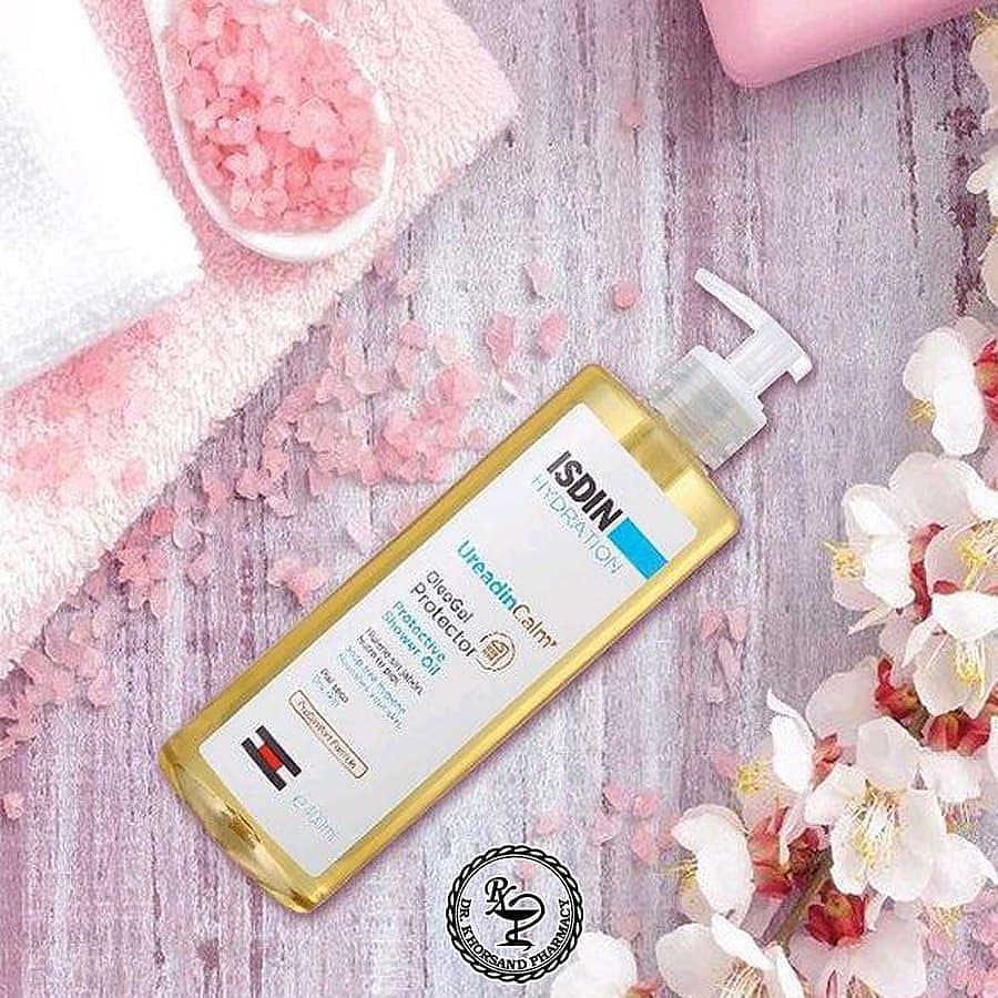 شوینده روغنی حمام محافظ پوست خشک اوره دین کالم ایزدین 400ml - تصویر 3
