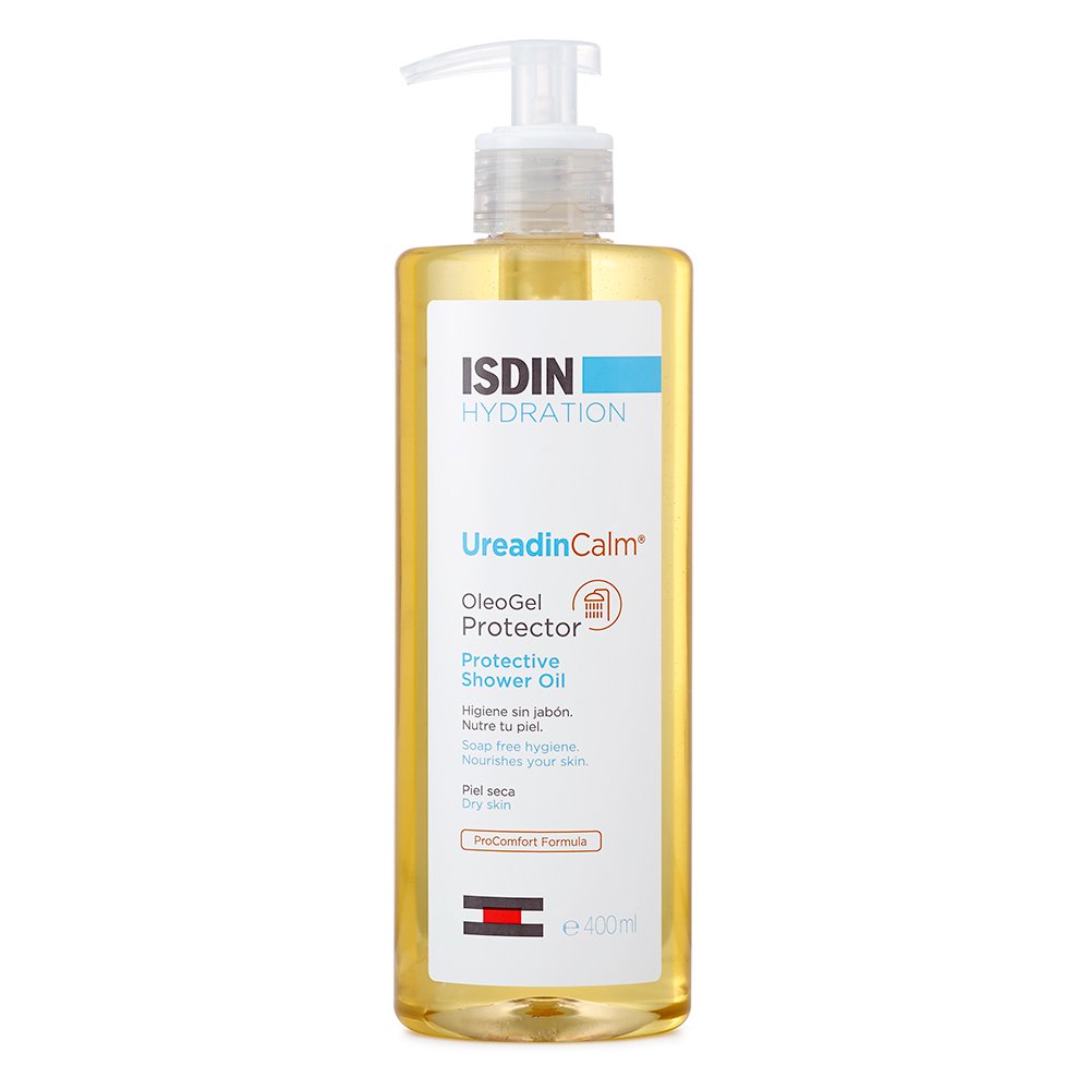 شوینده روغنی حمام محافظ پوست خشک اوره دین کالم ایزدین 400ml - تصویر 2