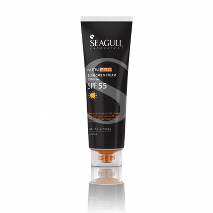 کرم ضد آفتاب SPF 55 فاقد چربی آقایان سی گل 50 میلی لیتر