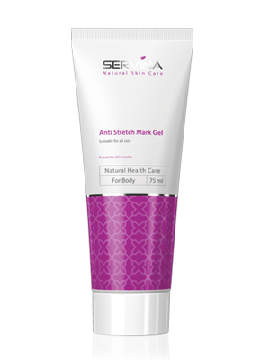 ژل ضد ترک شکم و پوست بدن سروینا 75ml
