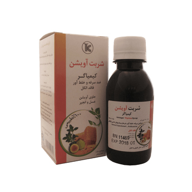 شربت ضد سرفه و خلط آور آویشن تيموس کامپاند کيم کیمیاگر طوس 120ml