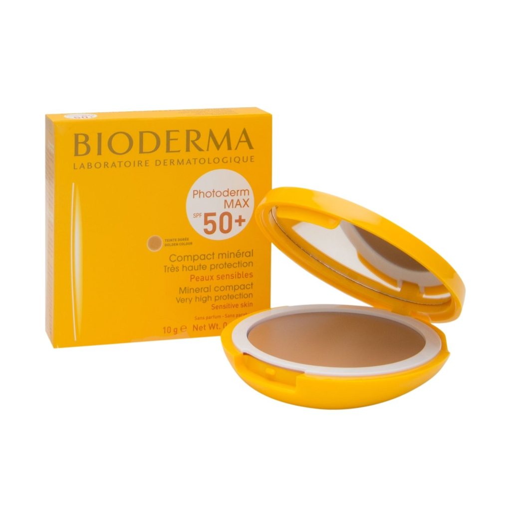 ضد آفتاب فتودرم مکس کامپکت مینرال رنگ بژ طبیعی بايودرما SPF50+