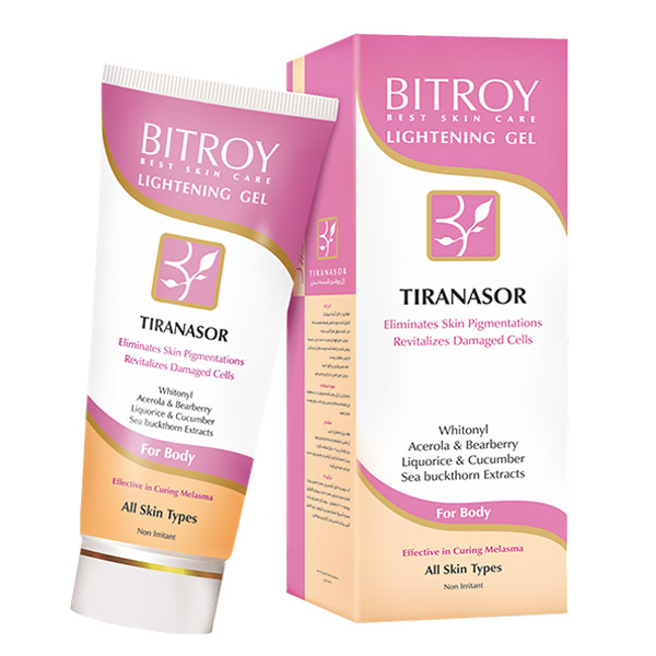 ژل روشن کننده صورت و بدن بیتروی 75ml