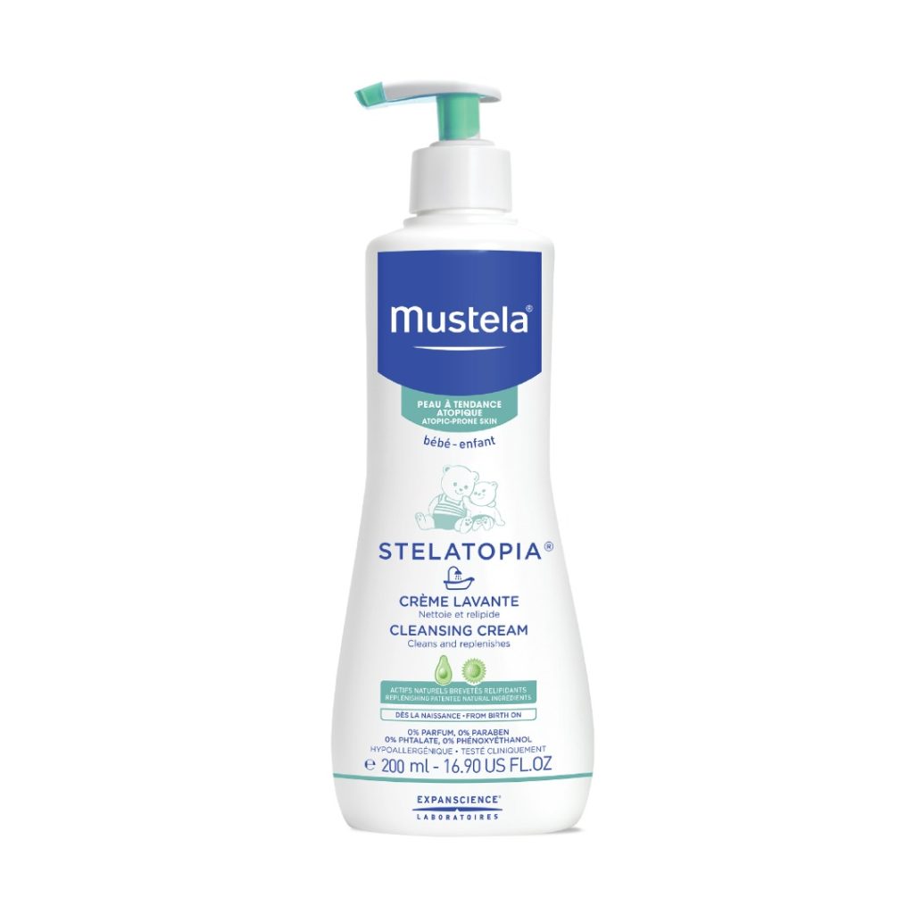 کرم شوینده صورت و بدن کودک استلاتوپیا موستلا 200ml