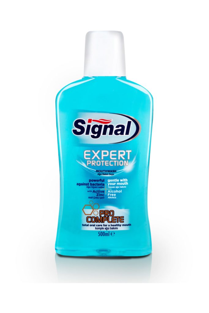 دهان شویه بدون الکل پرو کامپلیت سیگنال 500ml