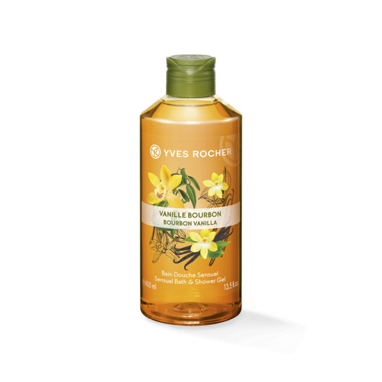 ژل شستشوی بدن وانیل bourbon ایوروشه 400ml